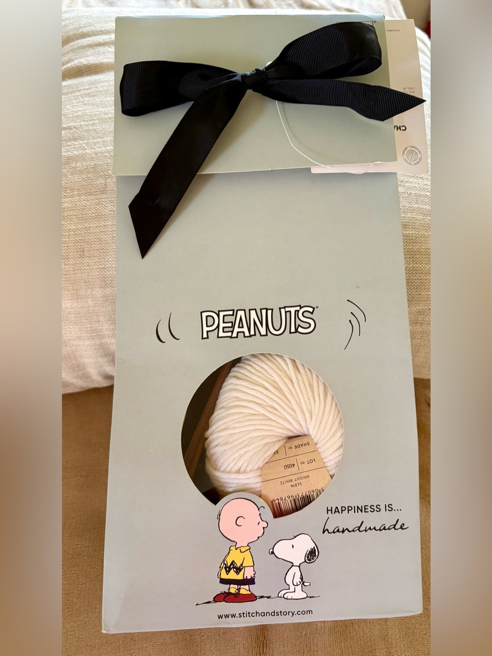 Stitch and Story Peantuts Knitting Kit, Charlie Brown Hat
